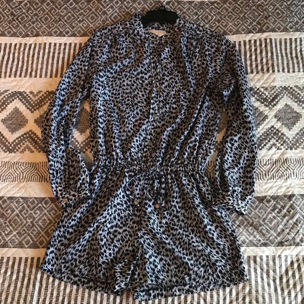 Michael Kors Leopard print romper